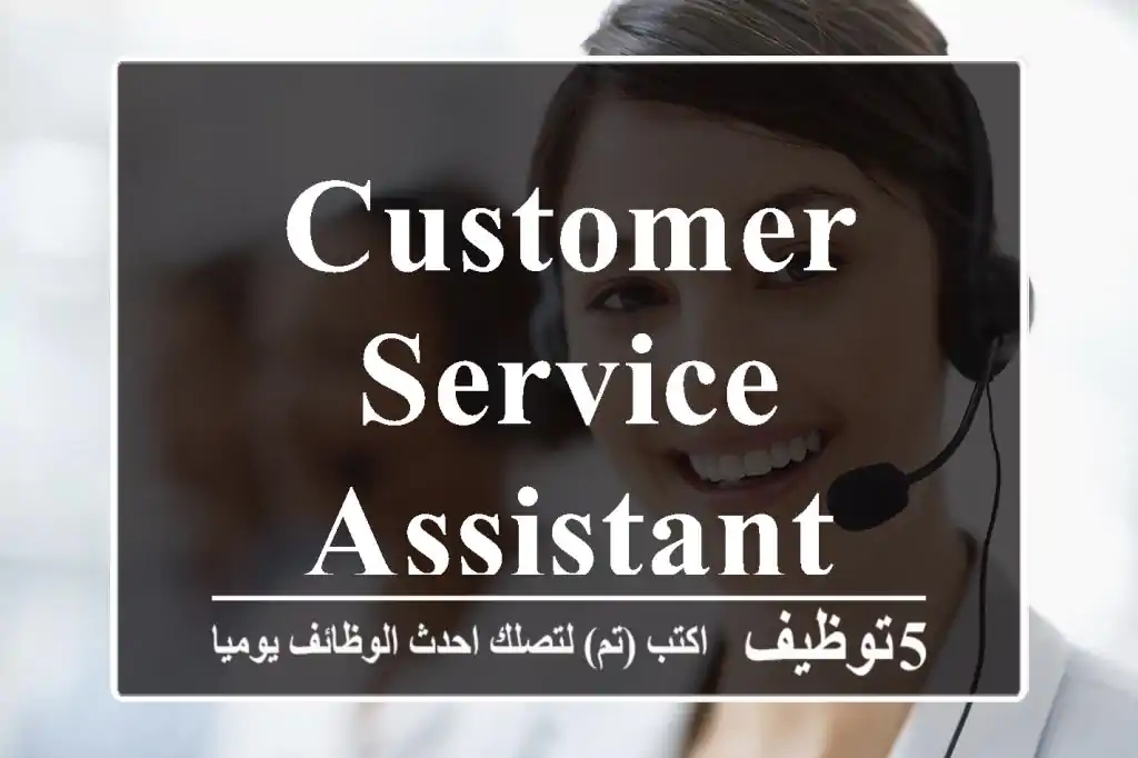 Customer Service Assistant