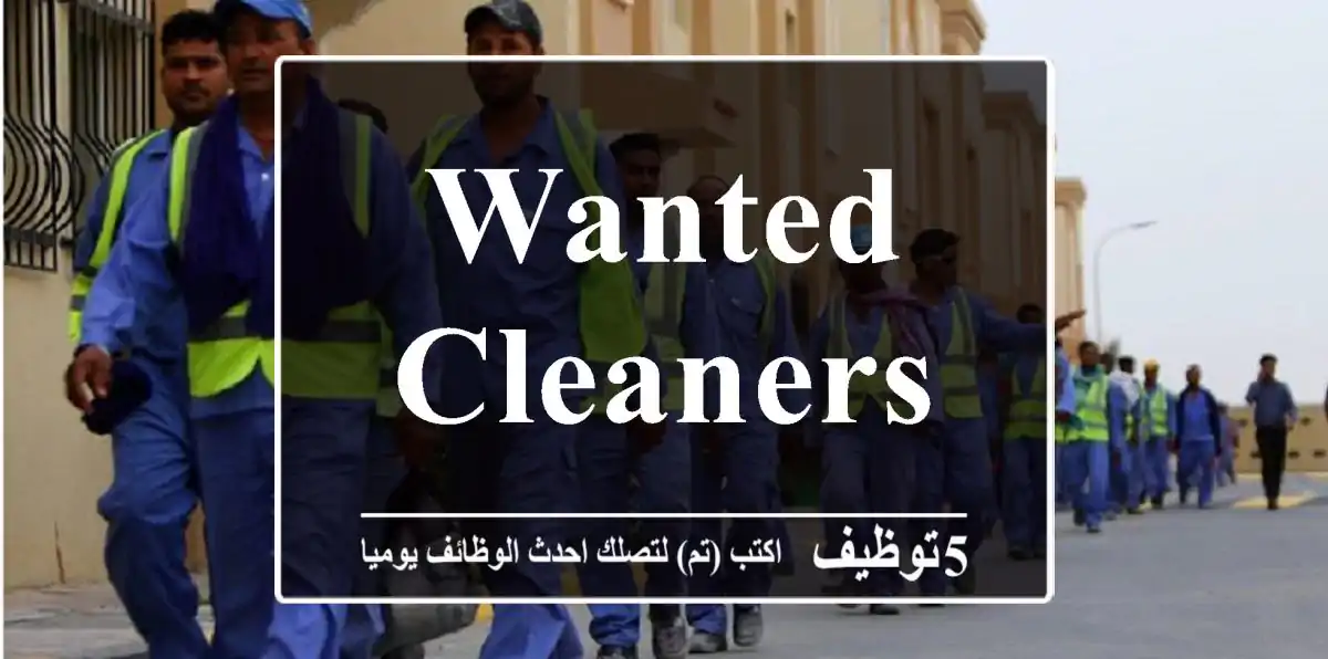 Wanted Cleaners Female