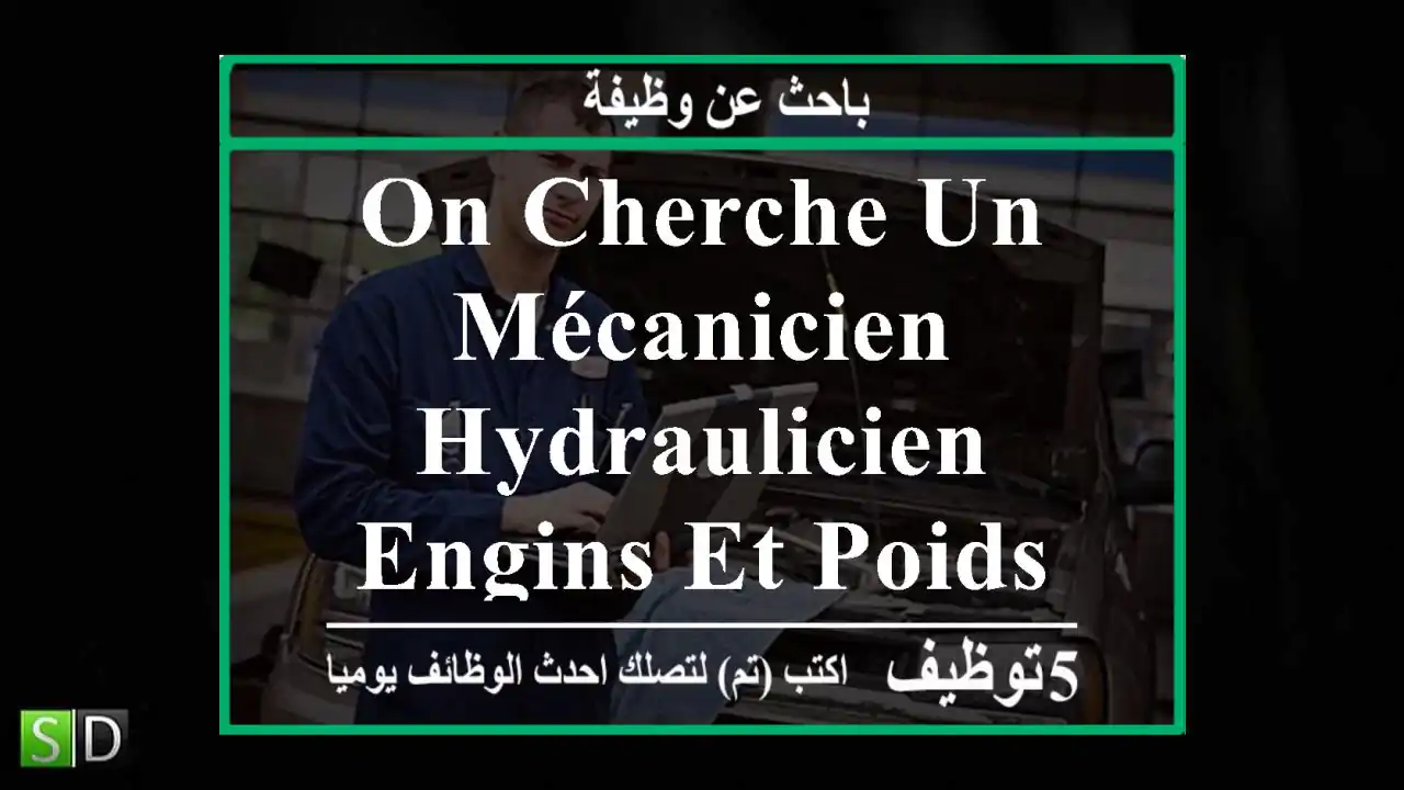 on cherche un mécanicien hydraulicien engins et poids lord avec expérience.