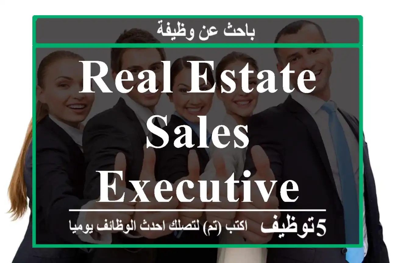 Real Estate Sales Executive