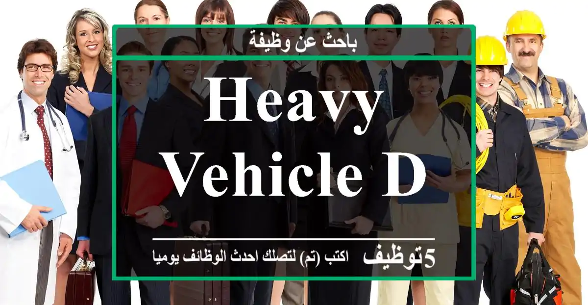 Heavy Vehicle Driver