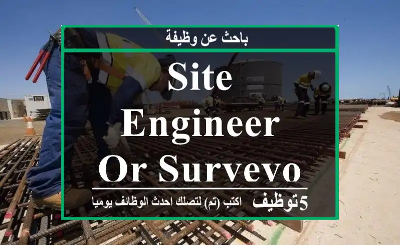 site engineer or surveyor