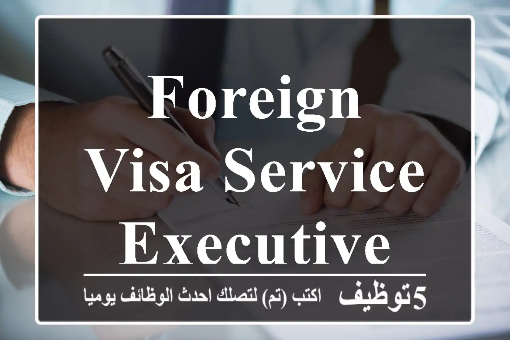 foreign visa service executive